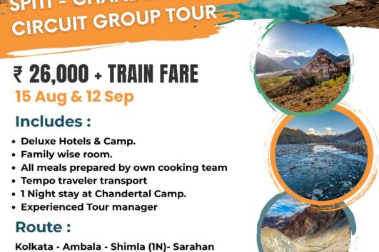 SPITI CHANDERTAL CIRCUIT 2026 ; 22nd Aug, 12th Sept, 2026